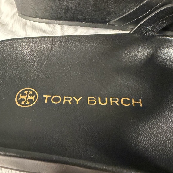 Tory Burch Miller Cloud Sandal Black Size 10 - Picture 3 of 6